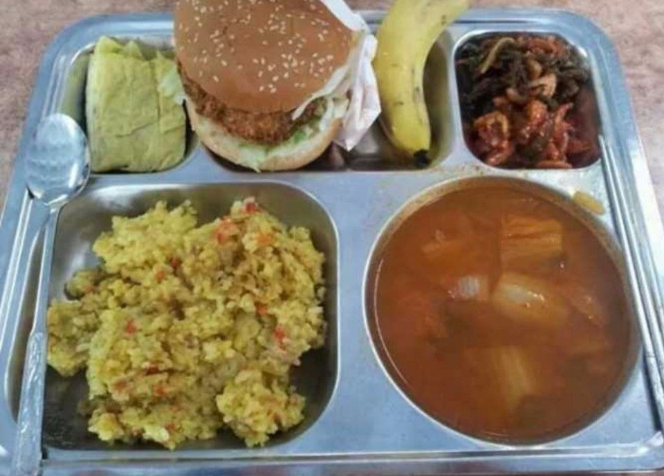 (사진) 학교 급식 메뉴